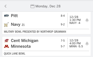 Illustration for article titled Saturday College Football Thread: BOWL Edition